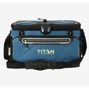Arctic Zone Titan Deep Freeze Cooler 48 Can Zipperless Hardbody Blue‎ New In Box